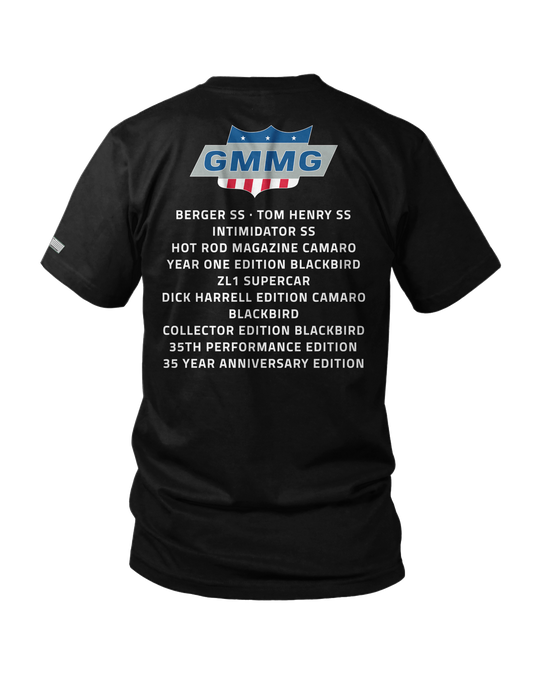 Official GMMG Branded Next Level - Series Short Sleeve T-Shirt - Front and Back Print