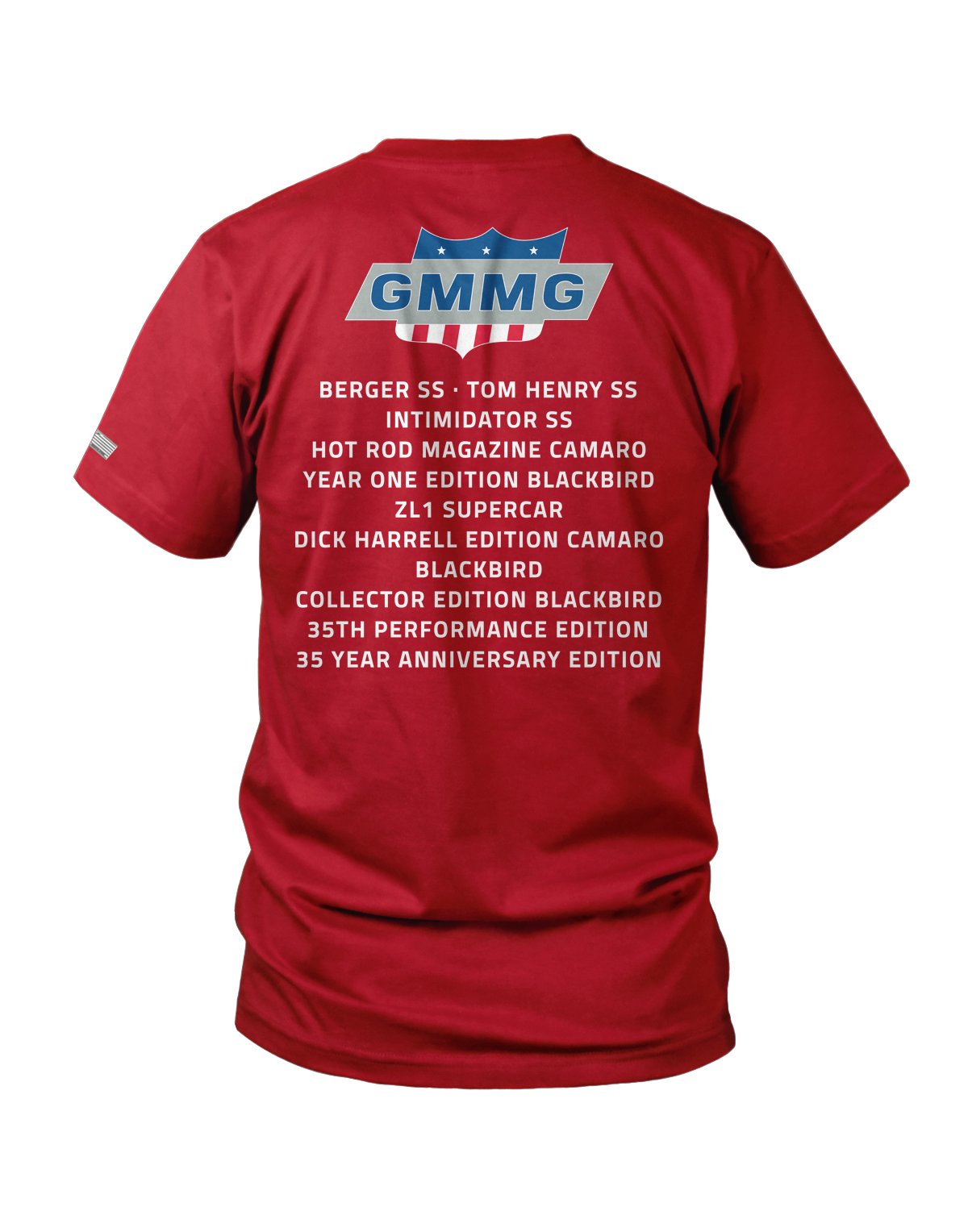 Official GMMG Branded Next Level - Series Short Sleeve T-Shirt - Front and Back Print