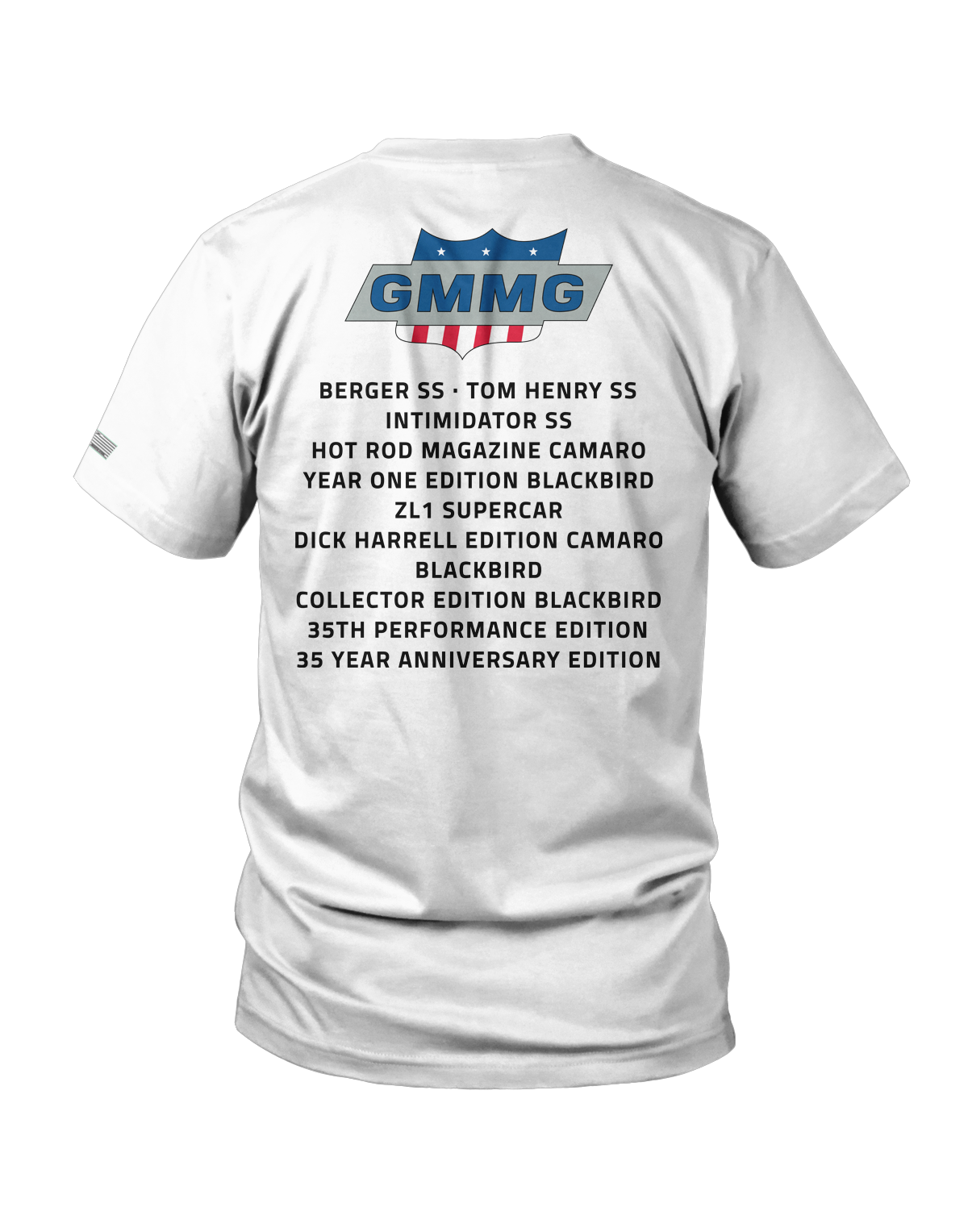 Official GMMG Branded Next Level - Series Short Sleeve T-Shirt - Front and Back Print