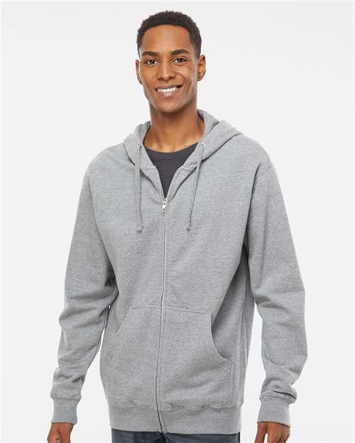 Official GMMG Branded Unisex Midweight Full-Zip Hooded Sweatshirt