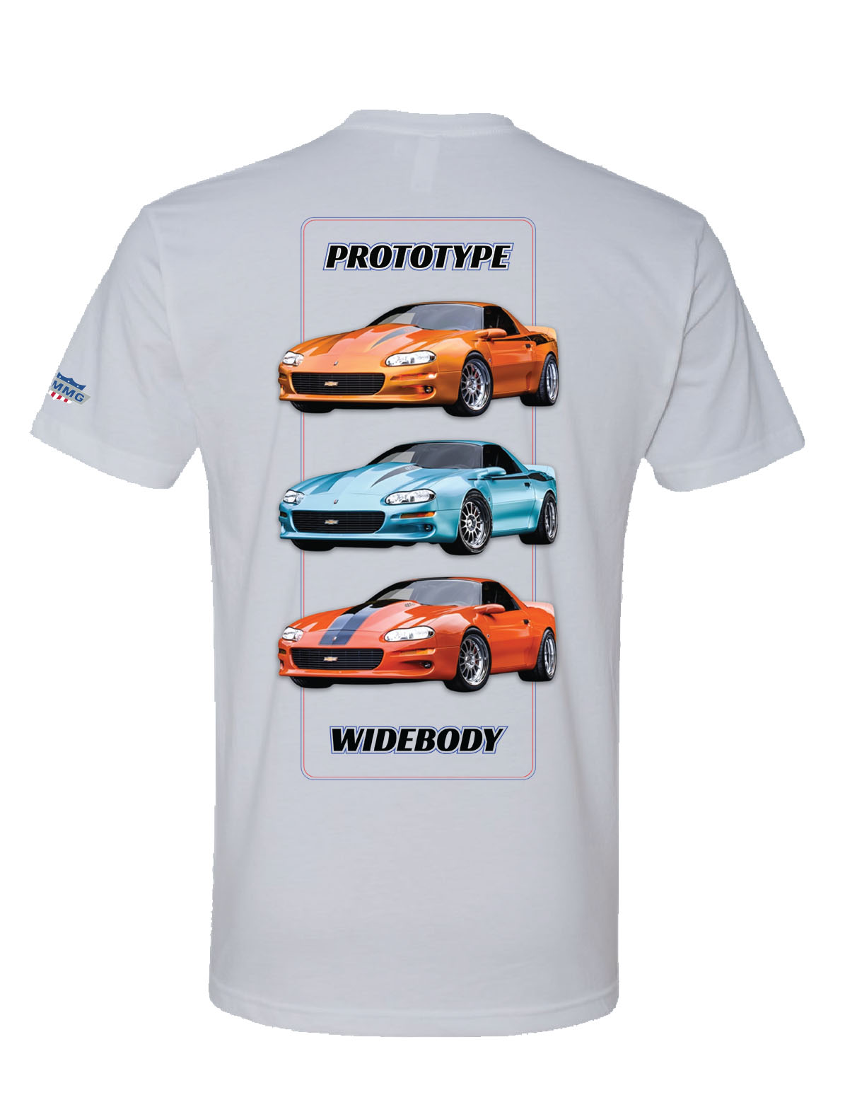 Official GMMG Branded Prototype Widebody Camaro Tee Shirt - 2749727