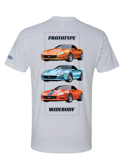 Official GMMG Branded Prototype Widebody Camaro Tee Shirt - 2749727
