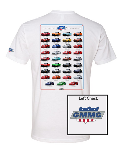 Brand New! Official GMMG Branded Widebody Supercar Shirt - Official Artwork by Cars by Kris