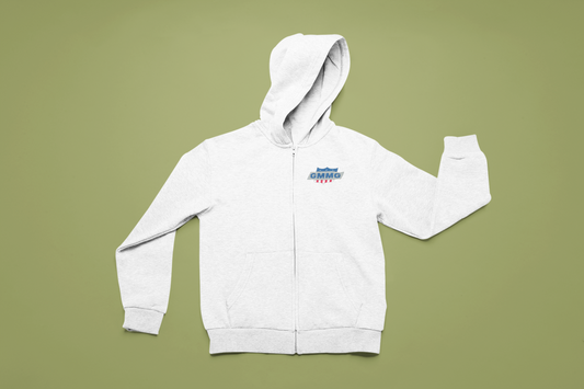 Official GMMG Branded Unisex Midweight Full-Zip Hooded Sweatshirt